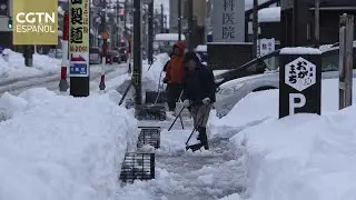 Al menos 13 personas fallecidas por las fuertes nevadas en Jap&oacute;n