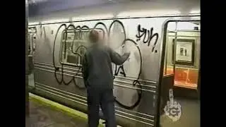 NYC Graffiti NASE Subway Bombing