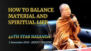 How to Balance Material and Spiritual Life - B. Uttamo