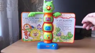 Детская музыкальная книга Storybook rhymes Vtech
