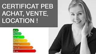 Le certificat PEB (Performance Energ&eacute;tique des B&acirc;timents) -  A la belge !