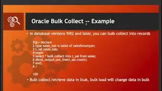 Oracle Bulk Collect
