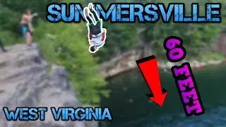 60 FOOT TSUKAHARA!  (Summersville Cliff Jumping)