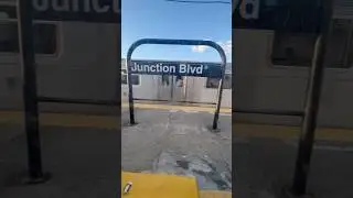 This is Junction Blvd (7) 7 EXP #nycta #7train #mta