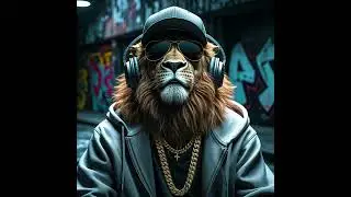 A dark, aggressive rap beat with heavy drums