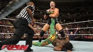 Kofi Kingston vs. Jack Swagger: Raw, Feb. 17, 2014