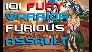 Rahbey - Level 101 Fury Warrior Twink PvP - WoW Legion Patch 7.3