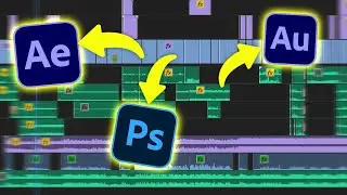 Динамическое связывание с Adobe After Effects, Photoshop и Audition (руководство по Premiere Pro)