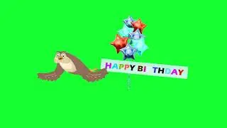 Chroma Key   Happy birthday video - full HD