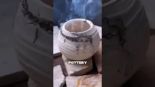 Horsehair Firing Technique in Traditional Pottery Art is Hundreds of Years Old ⁉️