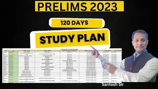 120 DAYS DAILY TIMETABLE FOR PRELIMS 2023#cseprelims #prelims2023