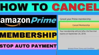 How To Cancel Amazon Prime Auto Payment | How To Cancel Amazon Prime Membership