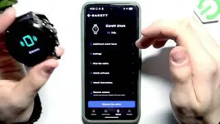 Как включить поиск телефона на GARETT Atom