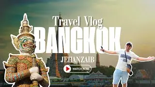 Bangkok Ride Vlog | Scooter Tour + Buffet & Hotel Night View🛵