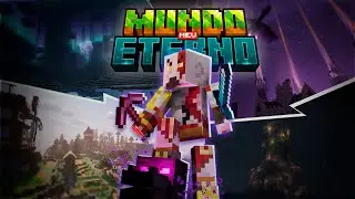 Eu finalmente DERROTEI o ENDER DRAGON - MEU MUNDO ETERNO #01