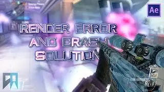 After Effects Crashing Solution