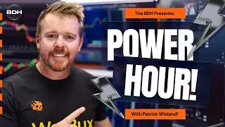 Patrick Wieland DayTrading LIVE! Afternoon Session!