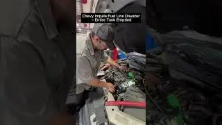 Chevy Impala Fuel Line Disaster &ndash; Entire Tank Empty #nofuel #autorepair #fuelpump