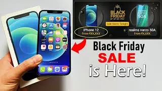 Biggest Price Drop on iPhone 12 😍🔥?  Flipkart Black Friday Sale is Here!