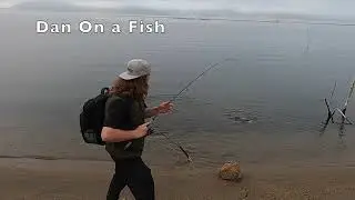 Diamond Valley Lake March 27 2022 catching trout with CML jigs