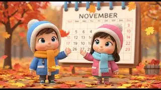 Months of the Year Song | Educational Nursery Rhyme for Kids | Learn the Calendar with Fun Songs