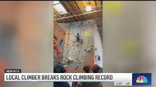 SoCal rock climber breaks record in Santa Clarita