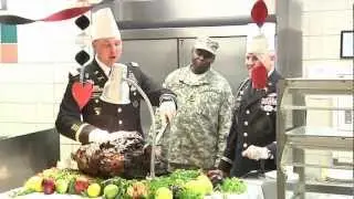 Fort Campbell's 4th Brigade Combat Team, Currahee, Thanksgiving Lunch