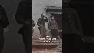 ⚠️Prop&oacute;sito Educativo⚠️ - Brit&acirc;nicos zombando (1945) #shorts  #guerra  #alemanha  #historia