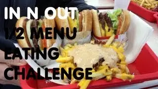 In N Out Half Menu Eating Challenge W/ Aaron Wakamatsu In Las Vegas (What Happens in Vegas)