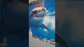 shark vs bird 😁