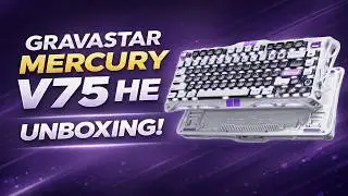 The Ultimate 75% Hall Effect Keyboard&hellip; Gravastar Mercury V75 HE Unboxing!