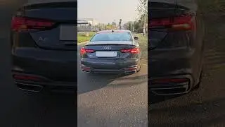 Audi A5 40TFSi start up and revs exhaust sound #septdailyshorts
