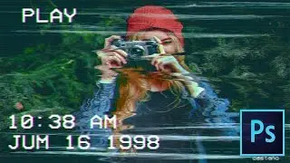 Tutorial Photoshop // Efecto video VHS