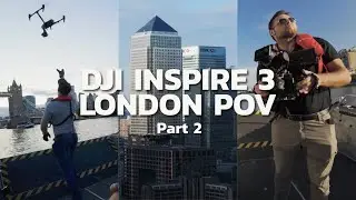 🌇 Golden Hour Drone Flight In London – Canary Wharf to Tower Bridge! 🇬🇧 (POV BTS Part 2 – Inspire 3)