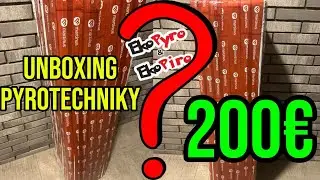 NAŽIVO OTV&Aacute;RAME NAJDLH&Scaron;&Iacute; BAL&Iacute;K | UNBOXING PYROTECHNIKY ZA 200&euro;