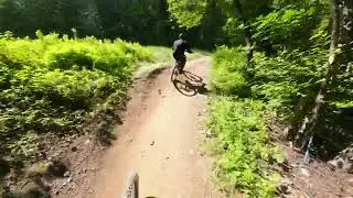 very bottom of huckle FAST to the bottom from merge following jeff