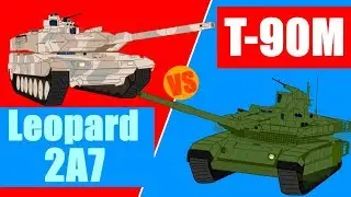 Leopard 2A7 против T-90M(S) - Tank Arena Эпизод 1.