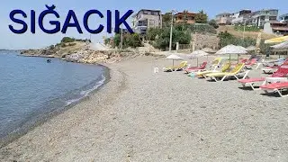GEMİSUYU PLAJI VE MAVİ BAYRAK EN TEMİZ AİLE PLAJLARI SEFERİHİSAR SIĞACIKTA