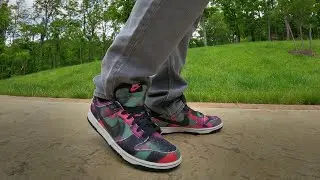 Nike Dunk Low Retro - Graffiti - On Foot Look - Not Your Average Premium Dunk - Dropping on Nike!