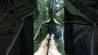 Hammock caught by rising river 🙃