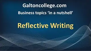 Reflective Writing