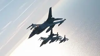 Russia Overheats: Polish and Romanian F-16s protect NATO airspace