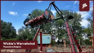 Vic's Whirlwind - NEW Wild Swing Attraction at Plopsaland Belgium (2025)