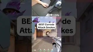 BEST Corrode Attack Smokes (Valorant Tips)