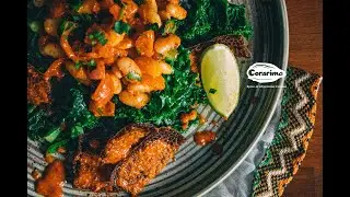 Bean & Kale Salad with Amazing Abyssinian Smoked Berbere Dressing | Flavorful & Healthy Recipe