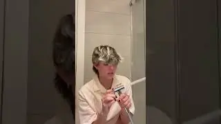 Using a Bidet for the FIRST Time 🚽😳 w Mattie Westbrouck- #shorts