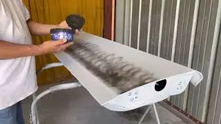 How to auto body dry guide coat