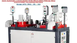Groove forming machine for Moulded Fittings | by Airopower Systems mumbai