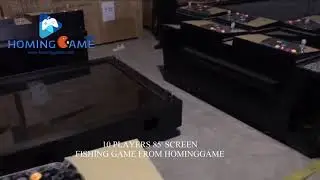 2021+HomingGame+Hot+Sale+85'+Large+Screen+10+Players+Fishing+Table+Game+Machine+best+fishing+game
