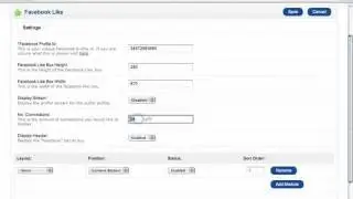 How to add Facebook Like Box to OpenCart